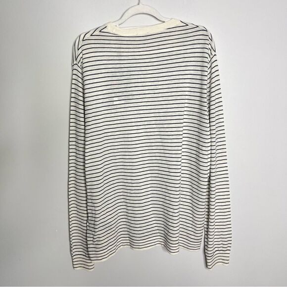 $345 The Kooples Blazon Striped Wool And cashmere Sweater for Man NWT - Picture 7 of 9